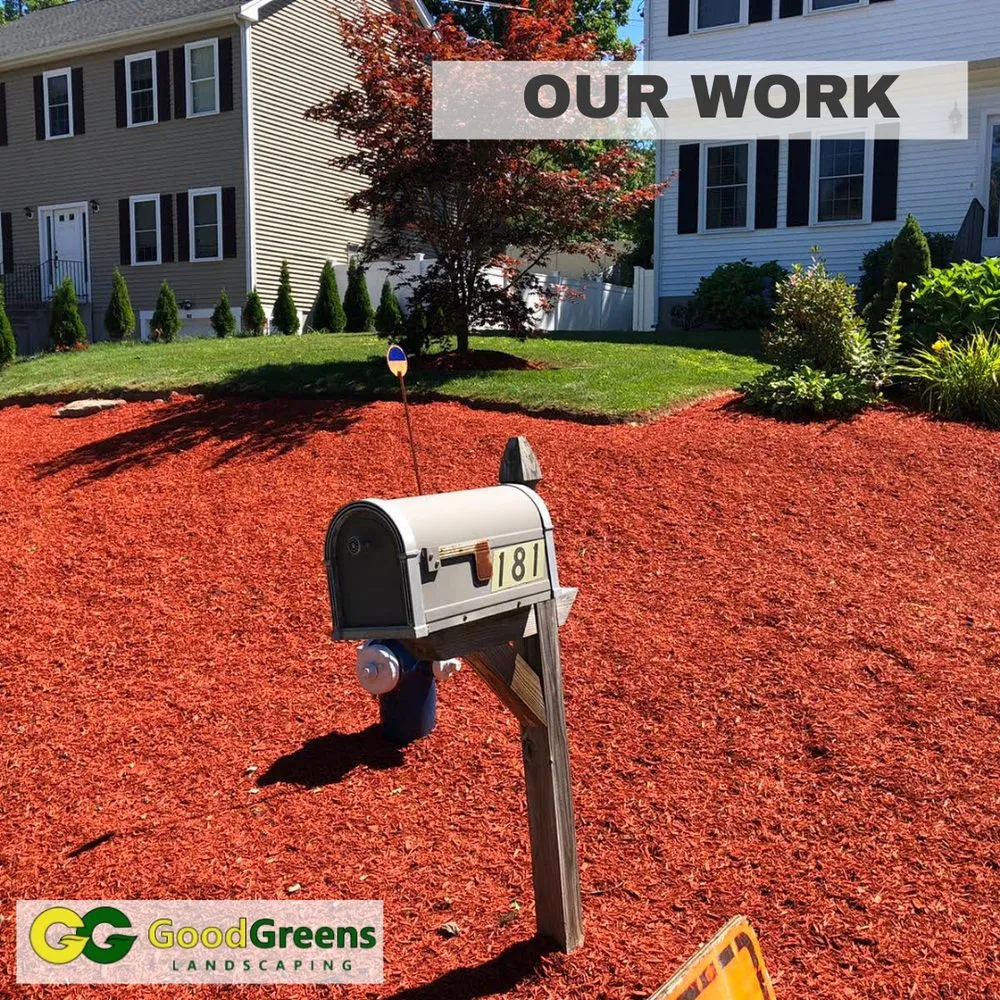 Trusted residential landscaping in Framingham, MA by Good Greens Landscaping