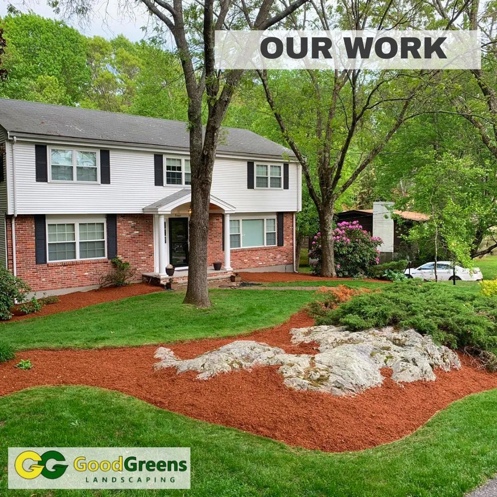Custom outdoor landscaping in Framingham, MA - Good Greens Landscaping