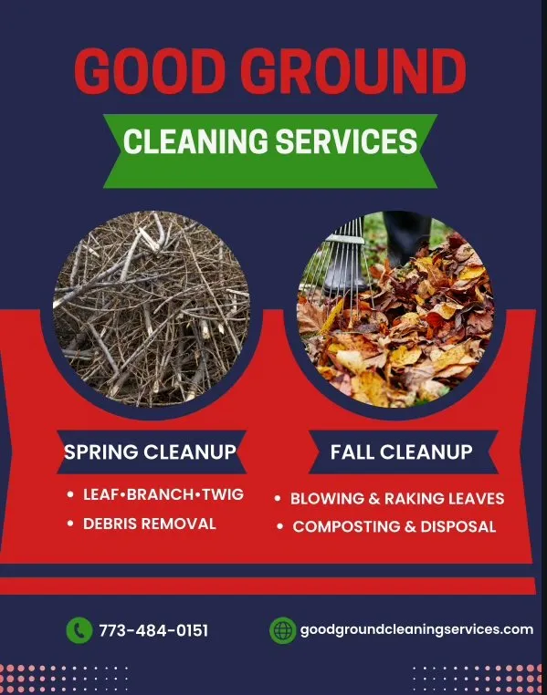 Reliable lawn care service in Lansing, IL by Good Grounds Cleaning Services