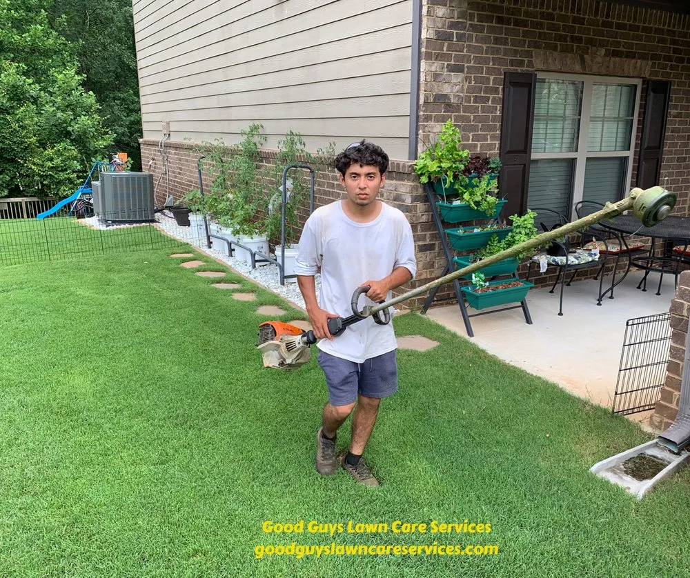 Professional landscaping services for homes across Douglasville, GA - Good Guys Lawn Care Services