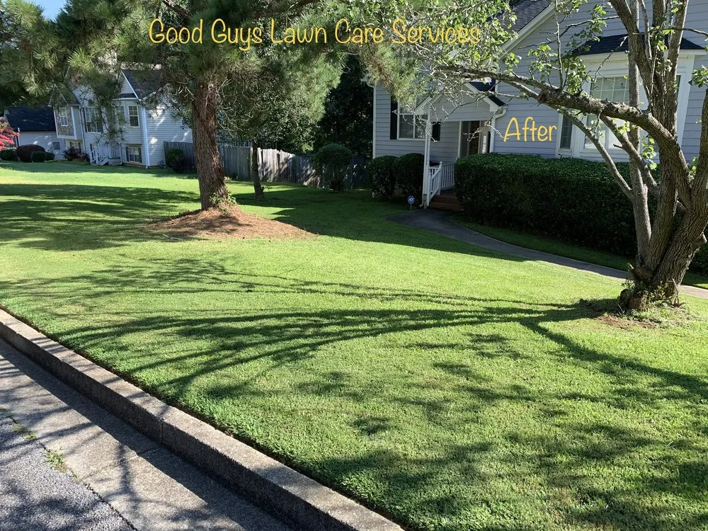 Local landscape design in Douglasville, GA by Good Guys Lawn Care Services