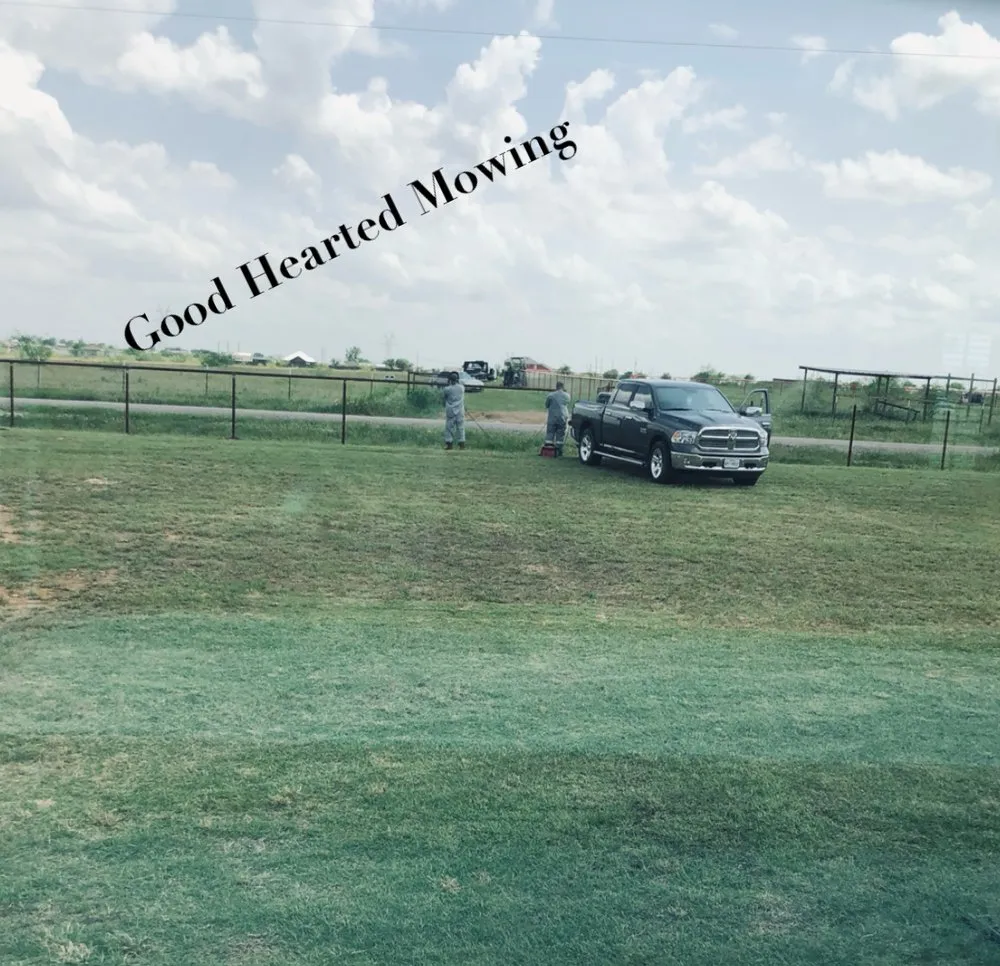 Expert lawn mowing service near you across Joshua, TX - Good Hearted Mowing