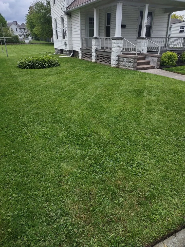 Custom landscape design near you in Bellevue, OH by Good help Property maintenance