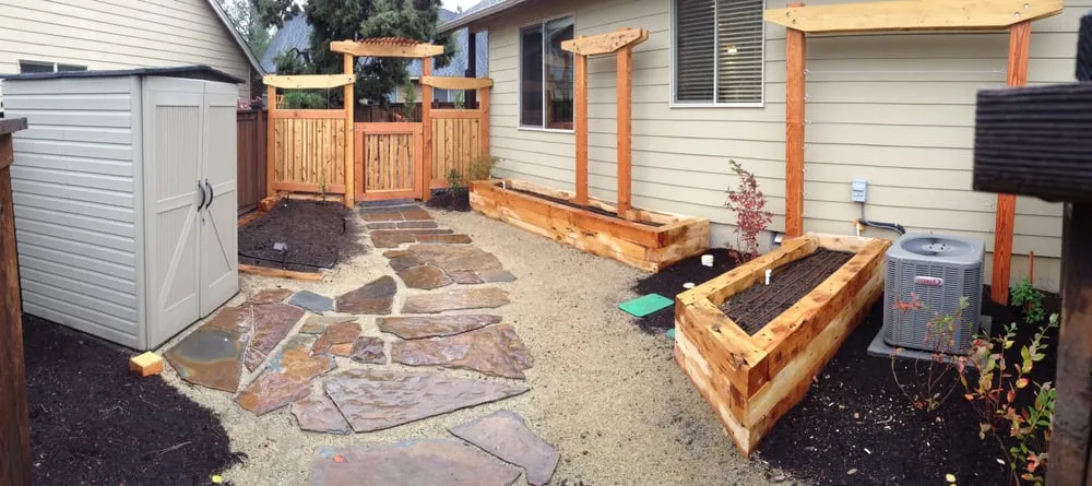 Professional lawn mowing service with custom design in Bend, OR by Good Life Landscaping