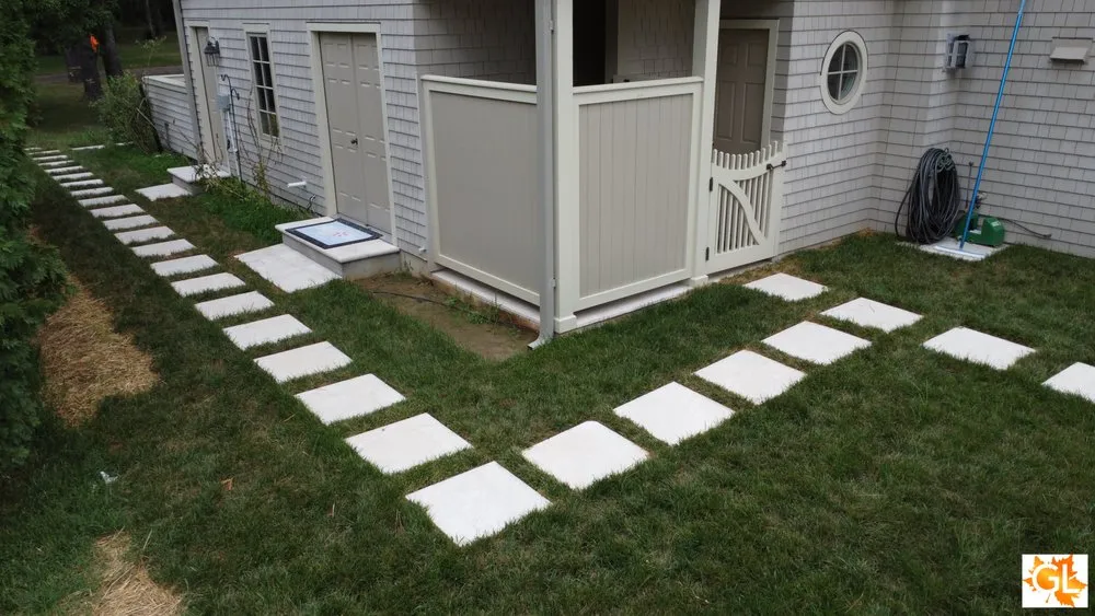 Affordable landscape installation in Easton, MD by Good Life Property Management