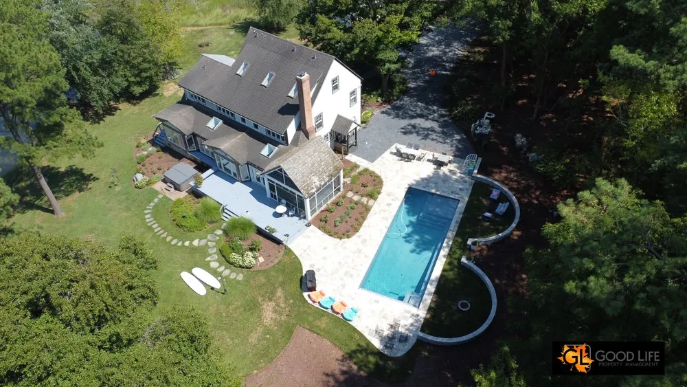Custom residential landscaping in Easton, MD - Good Life Property Management