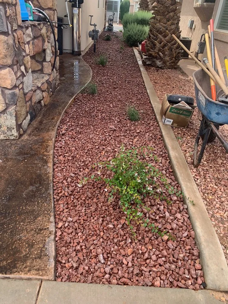 Local landscape installation in St. George, UT - Good Life Yard Maintenance & Landscaping