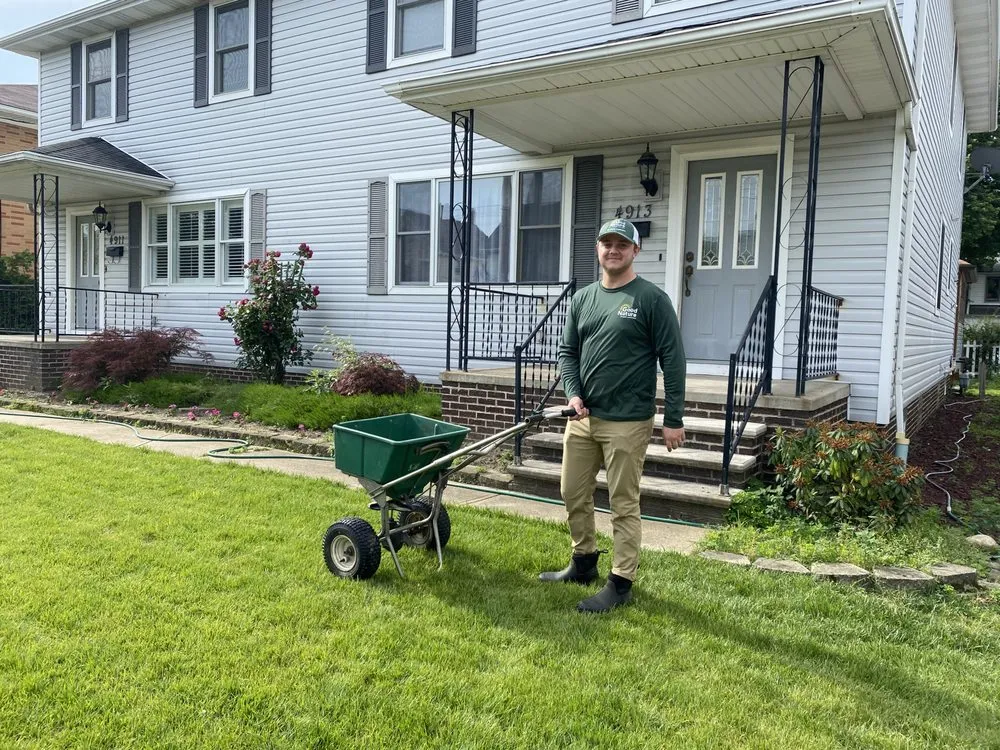 Affordable lawn mowing service for year-round maintenance in Independence, OH by Good Nature Organic Lawn Care - Cleveland