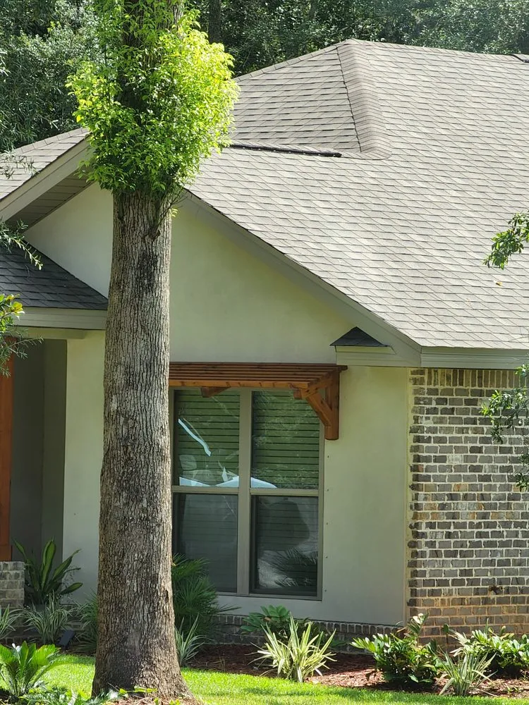 Affordable landscape installation with custom design in Milton, FL by Good Neighbor Handyman Services