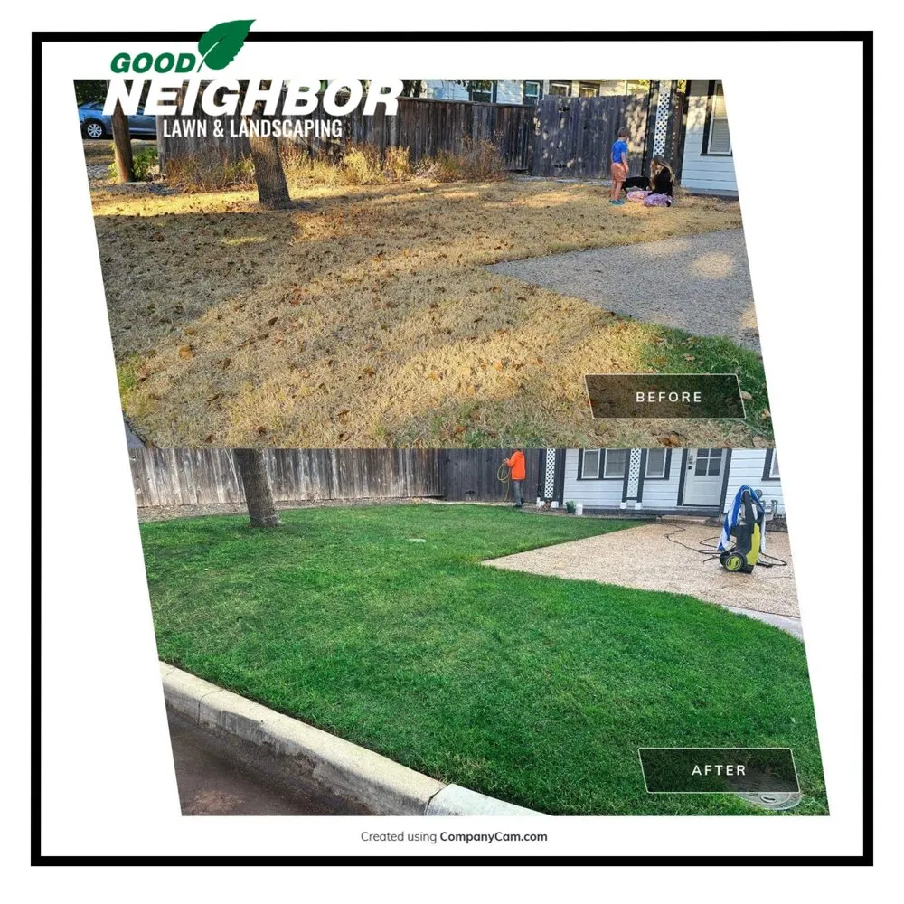 Custom lawn mowing service in Austin, TX - Good Neighbor Lawn & Landscaping