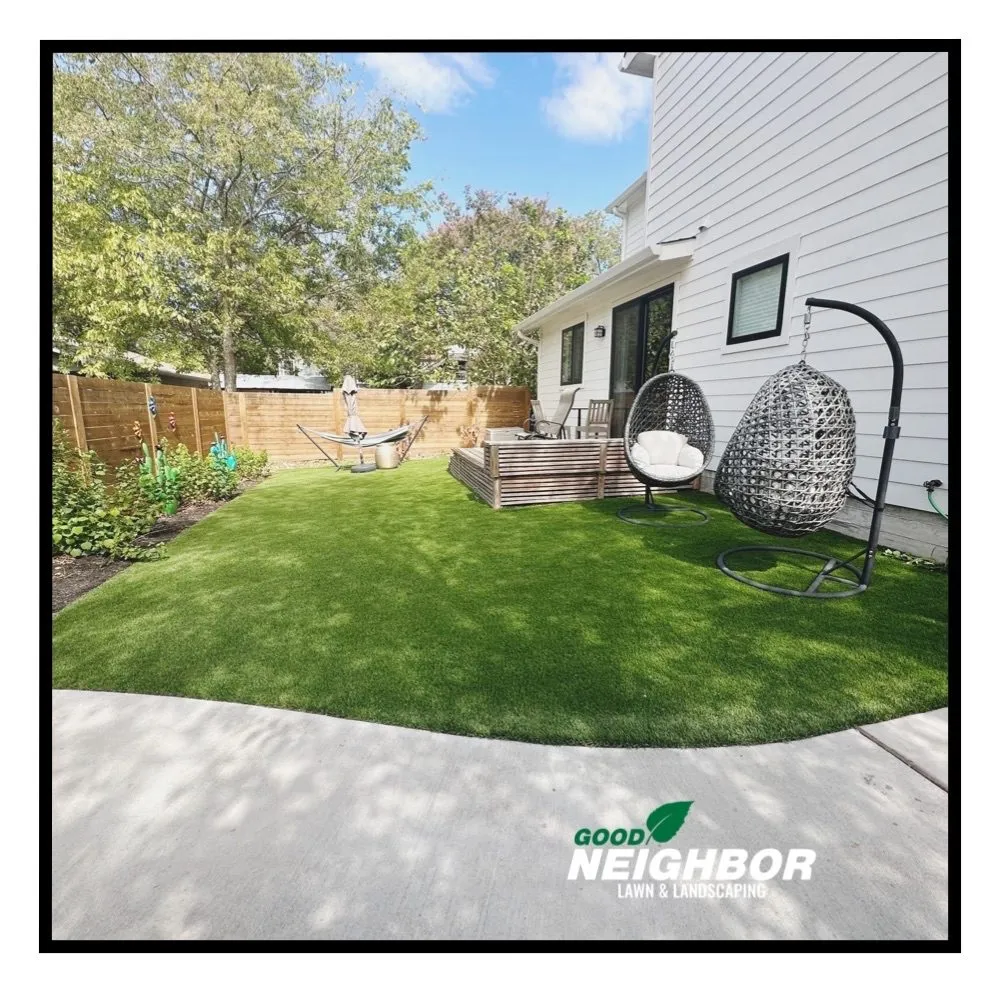 Affordable outdoor landscaping near you in Austin, TX by Good Neighbor Lawn & Landscaping
