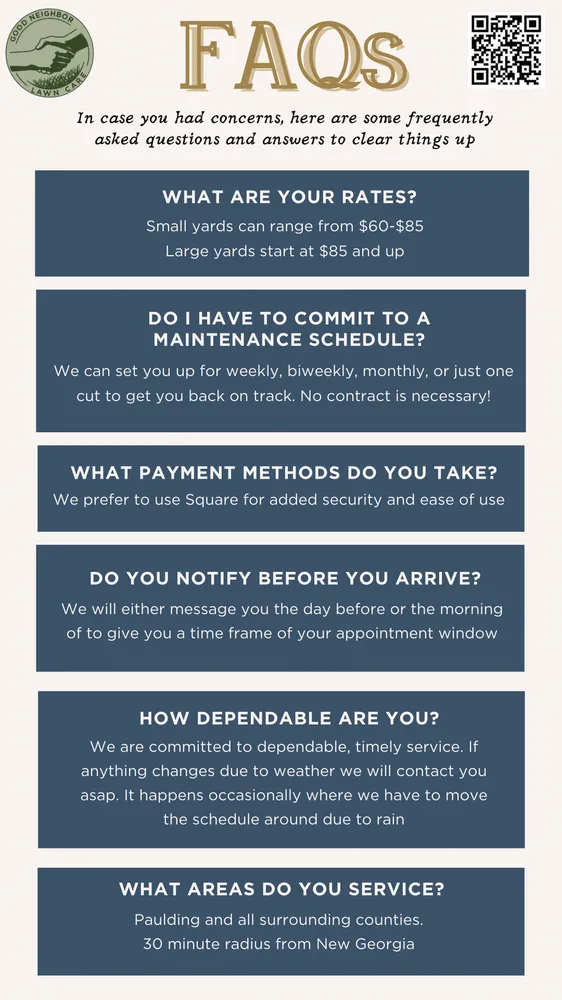 Professional outdoor landscaping in Dallas, GA by Good Neighbor Lawn Care