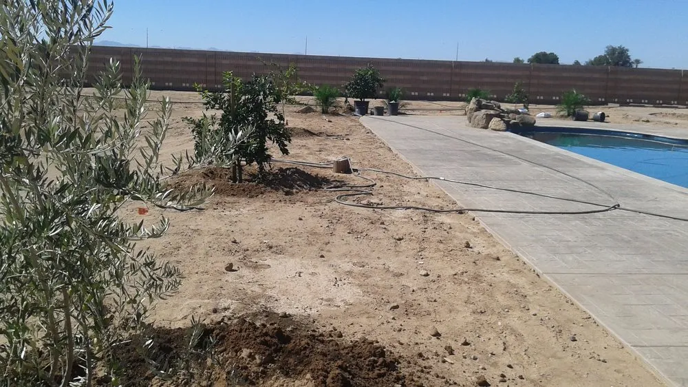 Professional yard cleanup service with custom design across Queen Creek, AZ - Good Neighbor Sprinklers and More