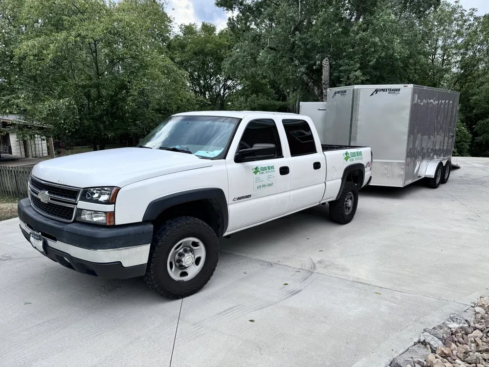 Professional residential landscaping in Nashville, TN by Good News Home Services