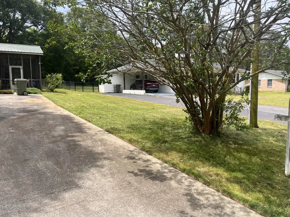 Professional landscape installation in Easley, SC by Good Ol' Boys Landscaping