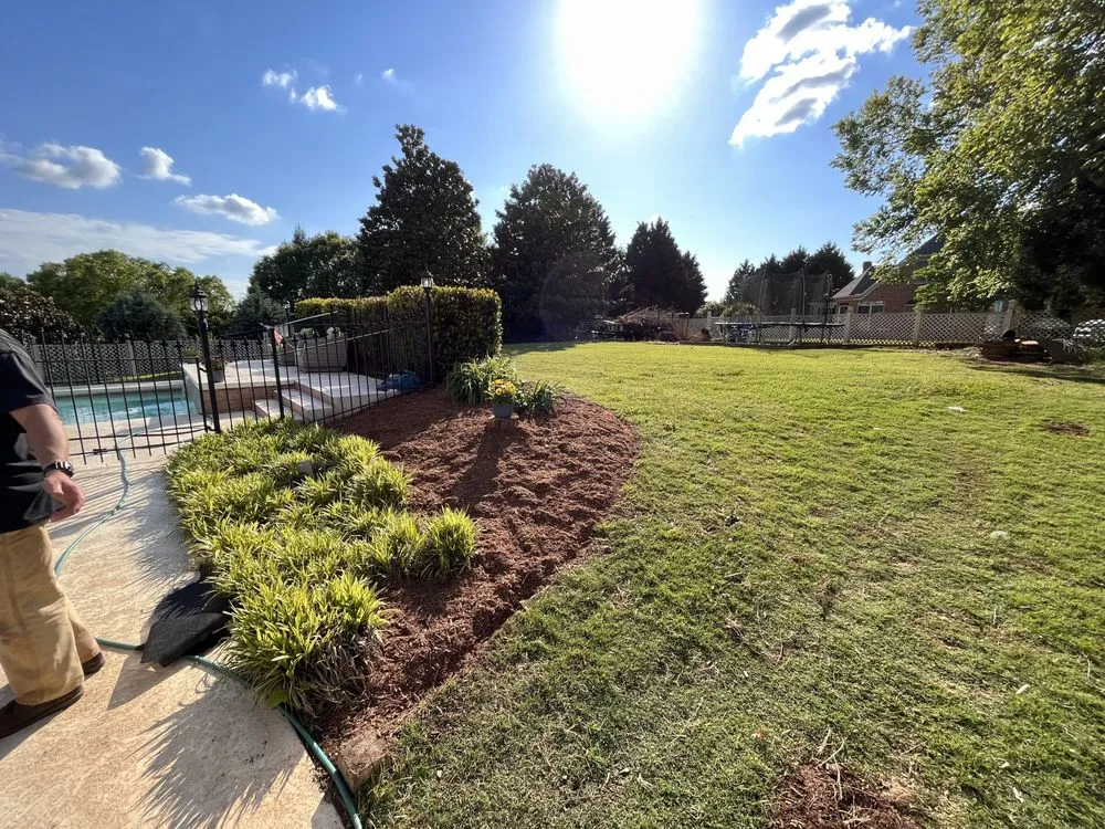 Affordable residential landscaping in Easley, SC by Good Ol' Boys Landscaping