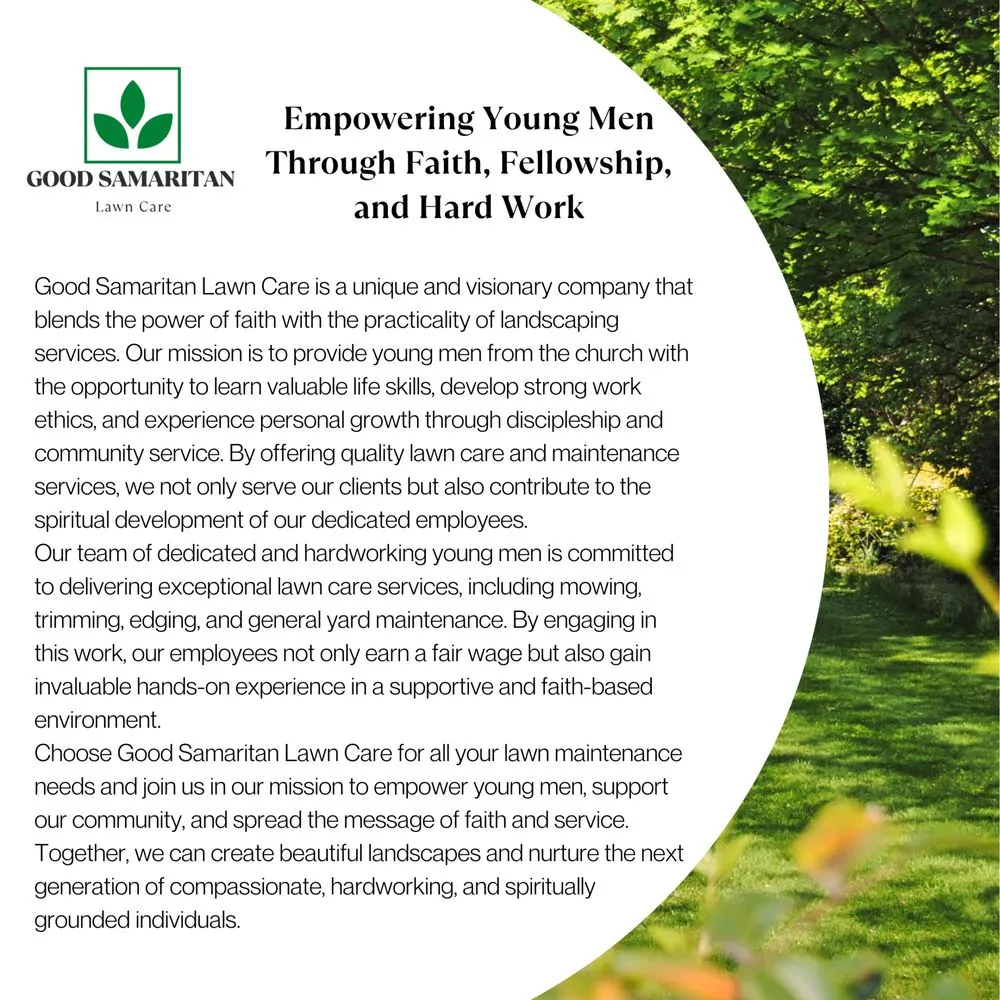 Top-rated outdoor landscaping in Waxahachie, TX - Good Samaritan Lawn Care