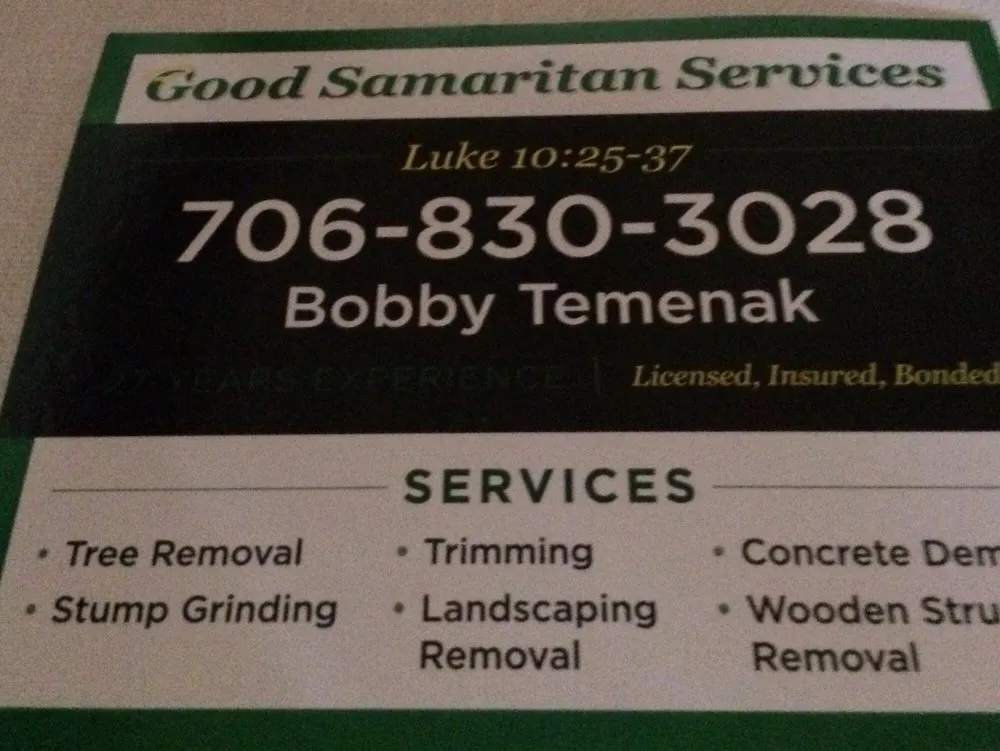 Professional yard cleanup service experts serving North Augusta, SC - Good Samaritan Services