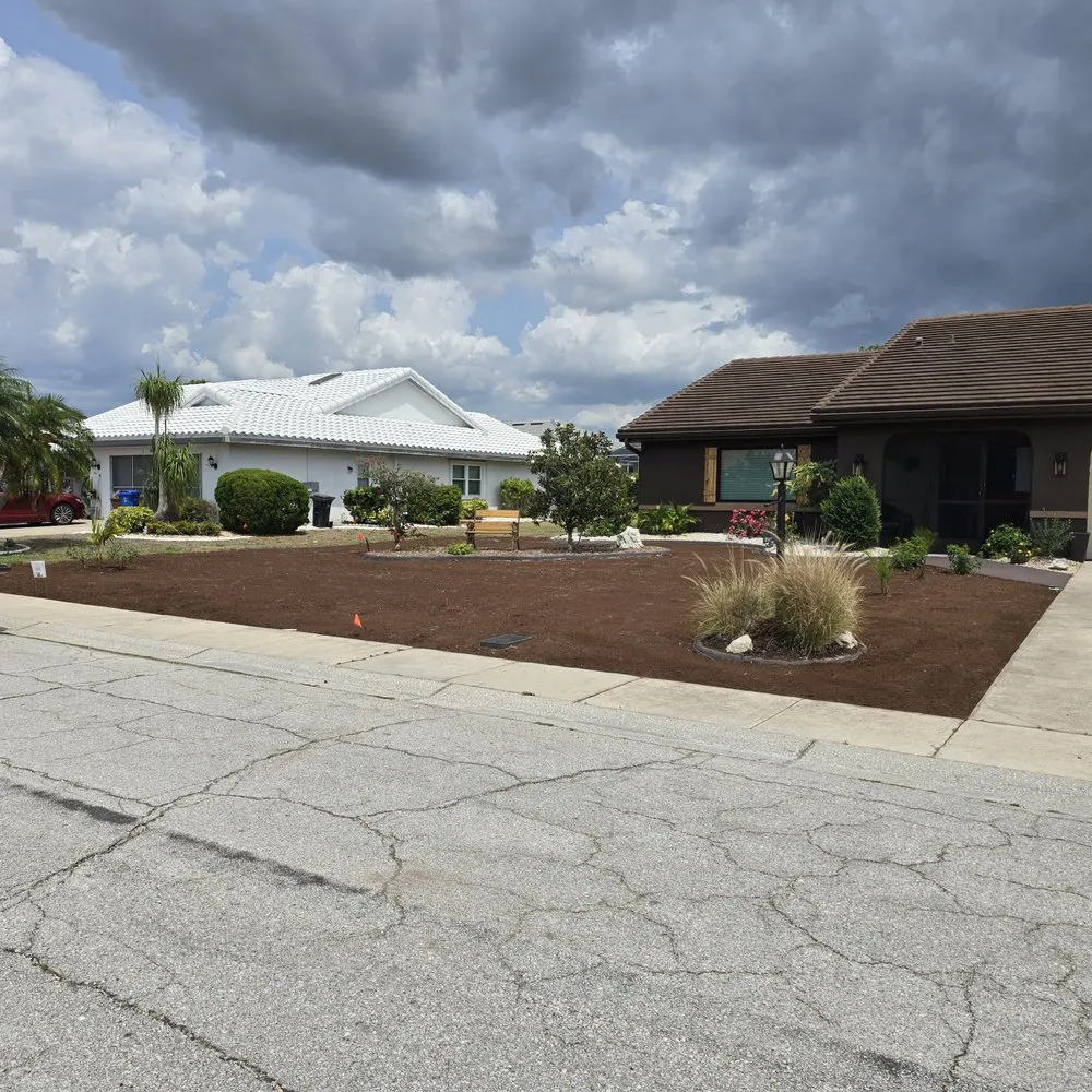 Local yard cleanup service for residential properties in Tampa Bay, FL by Good soil sod and landscape