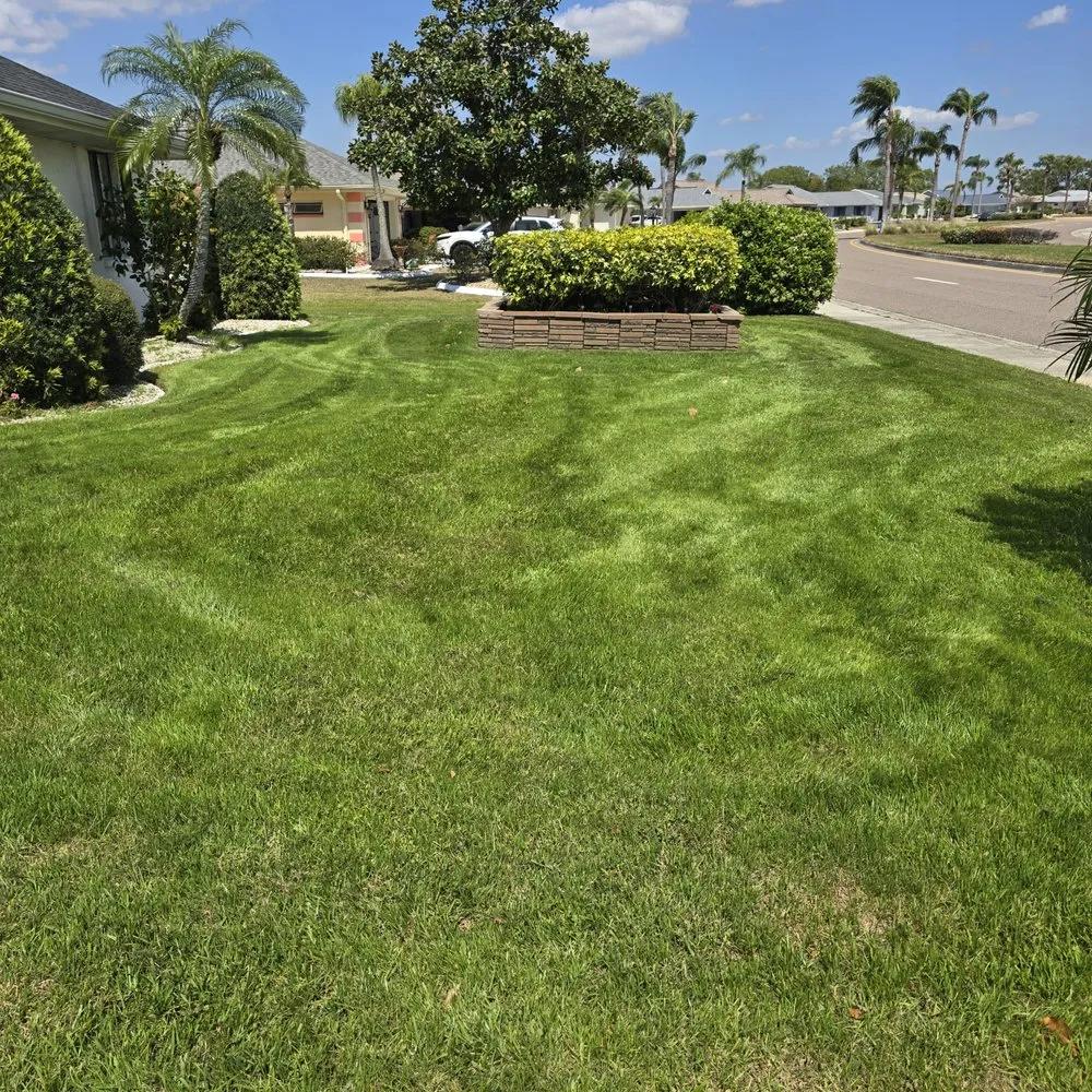 Affordable garden landscaping in Tampa Bay, FL by Good soil sod and landscape