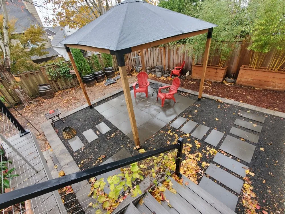 Local landscape installation with custom design across Tualatin, OR - Good Thyme Landscapes