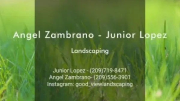 Good View Landscaping Logo