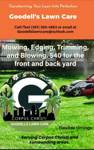 Expert landscape installation for homes across Corpus Christi, TX - Goodell's Lawn Care