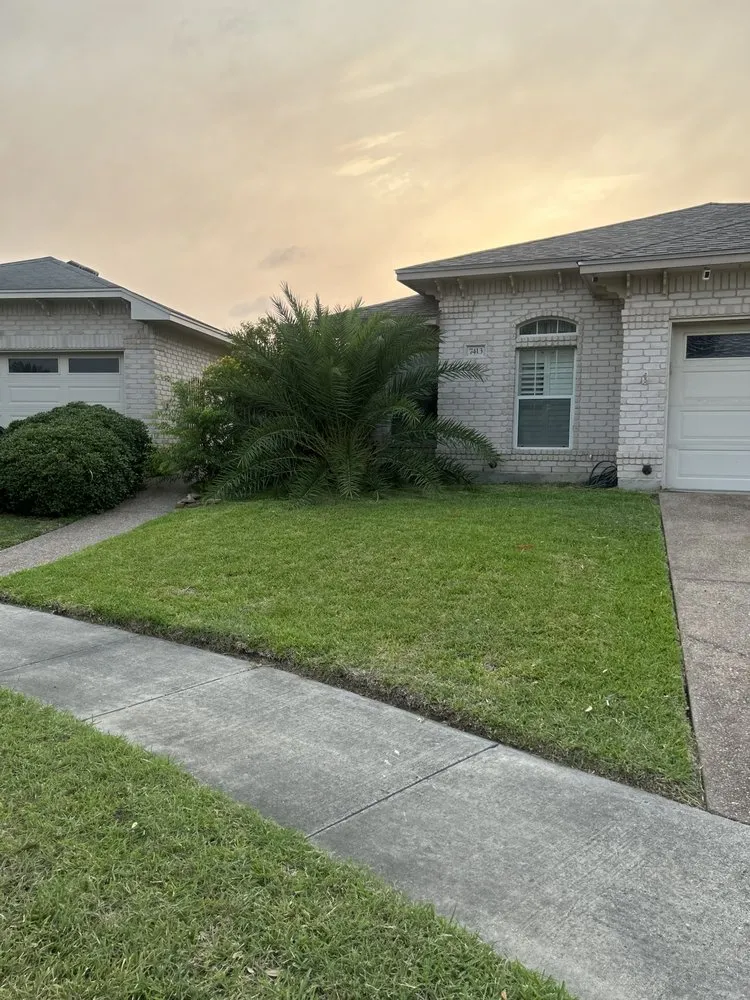 Custom landscape installation for beautiful yards in Corpus Christi, TX by Goodell's Lawn Care