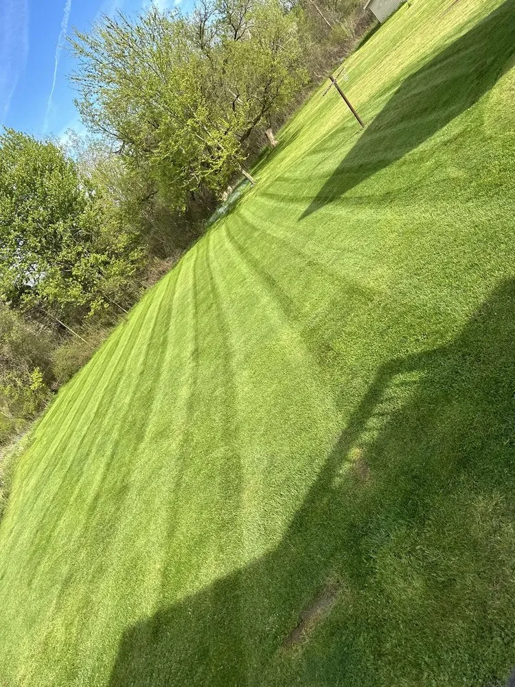 Custom landscape installation in Niagara Falls, NY - Goodfellas lawn care and plowing