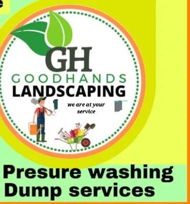 Goodhands Landscaping & Handyman Logo