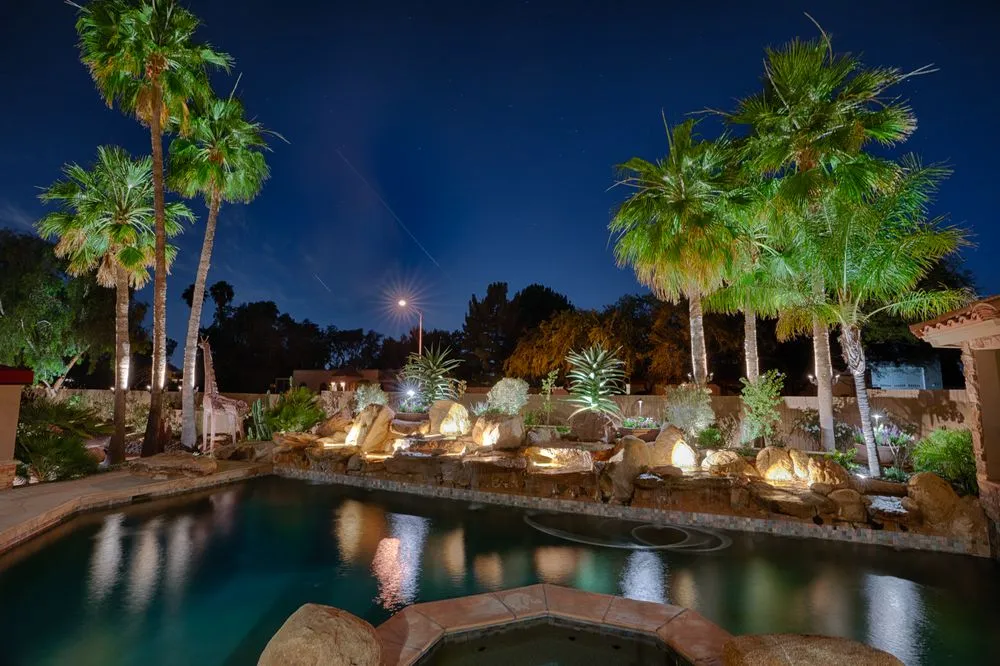 Expert lawn mowing service for homes in Phoenix, AZ by Goodman's Landscape Maintenance