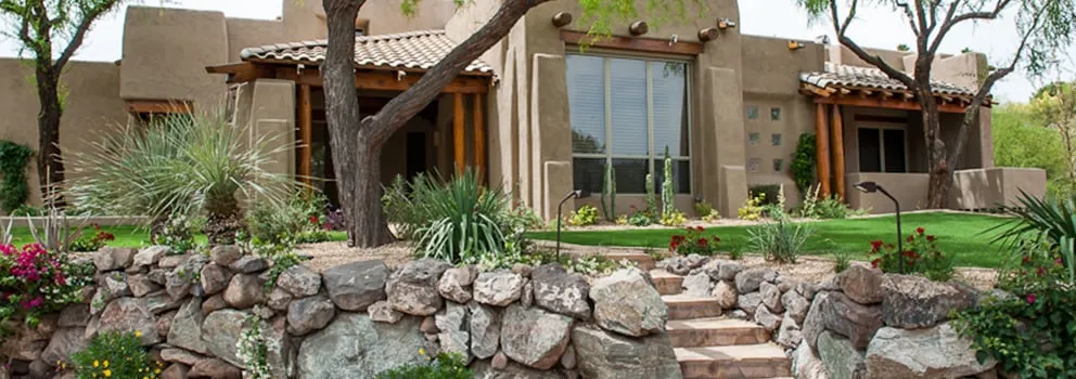 Professional landscaping services with custom design in Scottsdale, AZ by Goodman's Landscape Maintenance
