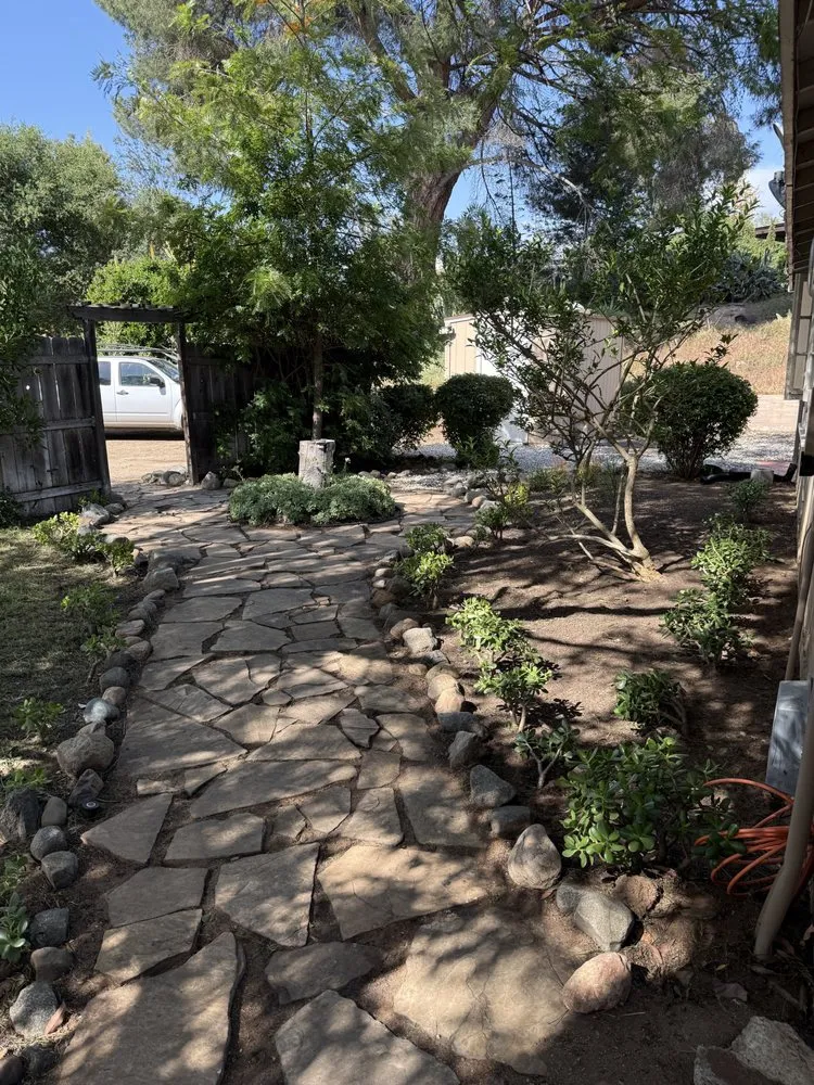 Expert landscaping services for residential properties in Valley center, CA by Goodmans Landscaping
