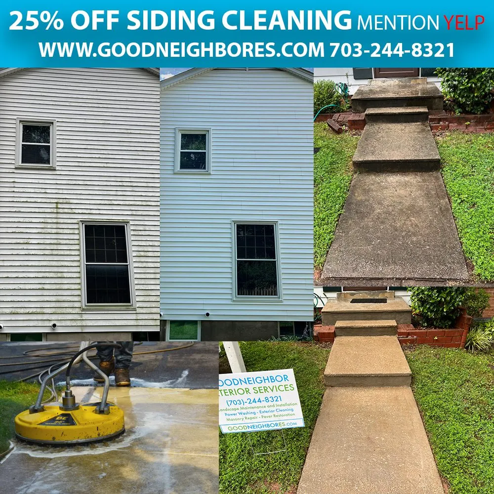 Top-rated residential landscaping experts serving Fairfax, VA - GoodNeighbor Exterior Services