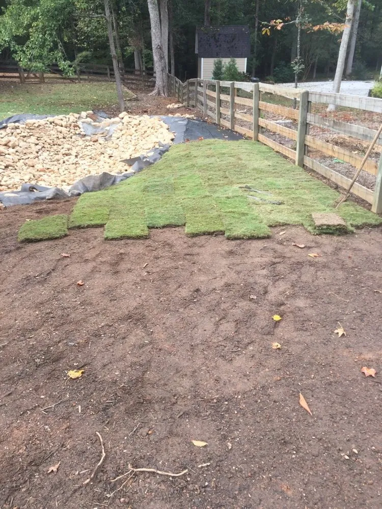 Custom lawn mowing service in Gainesville, GA by Good's Lawn Service