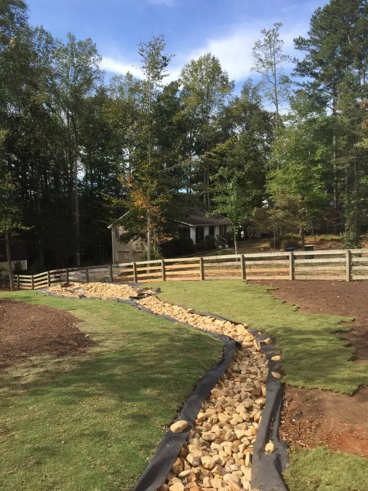 Professional residential landscaping for homes in Gainesville, GA by Good's Lawn Service