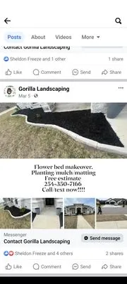 Gorilla Landscaping Logo