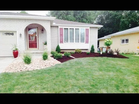 Custom landscape installation in Buffalo, NY by Gorski Landscape Services