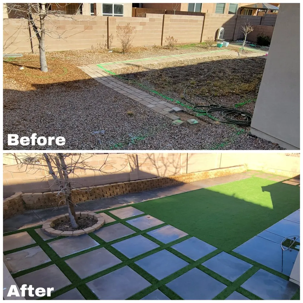 Affordable garden landscaping in Albuquerque, NM by GoScapes Landscape & Lawn Care