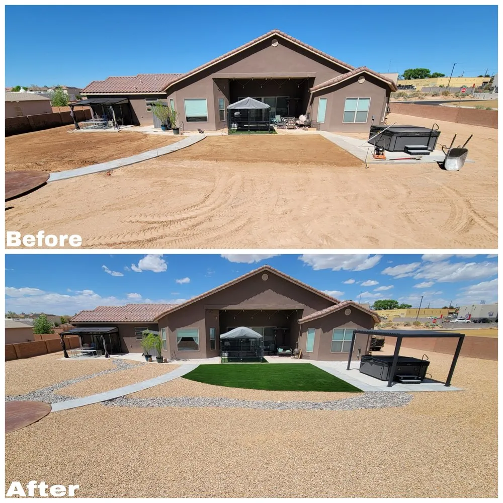 Reliable outdoor landscaping for homes across Albuquerque, NM - GoScapes Landscape & Lawn Care