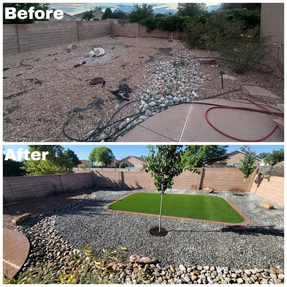 Reliable lawn care service with custom design in Albuquerque, NM by GoScapes Landscape & Lawn Care