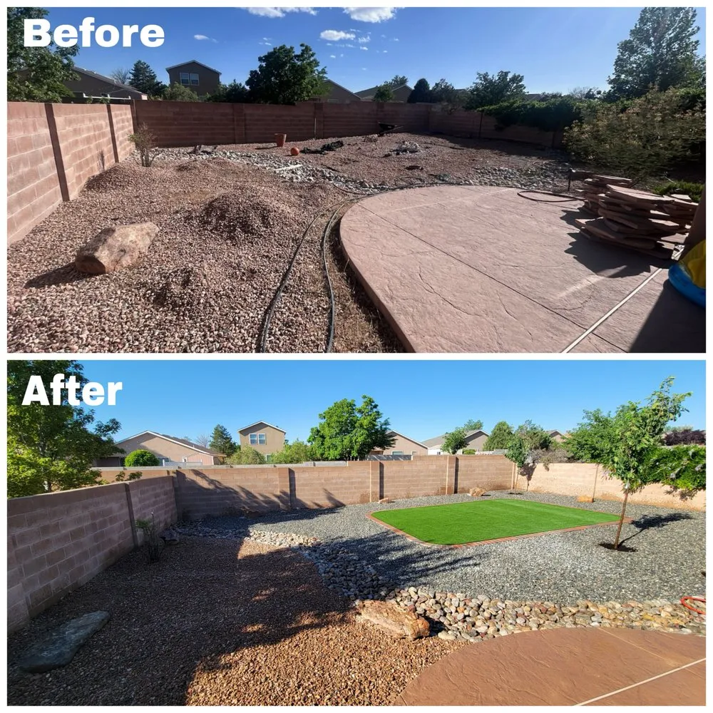 Reliable yard cleanup service in Albuquerque, NM - GoScapes Landscape & Lawn Care