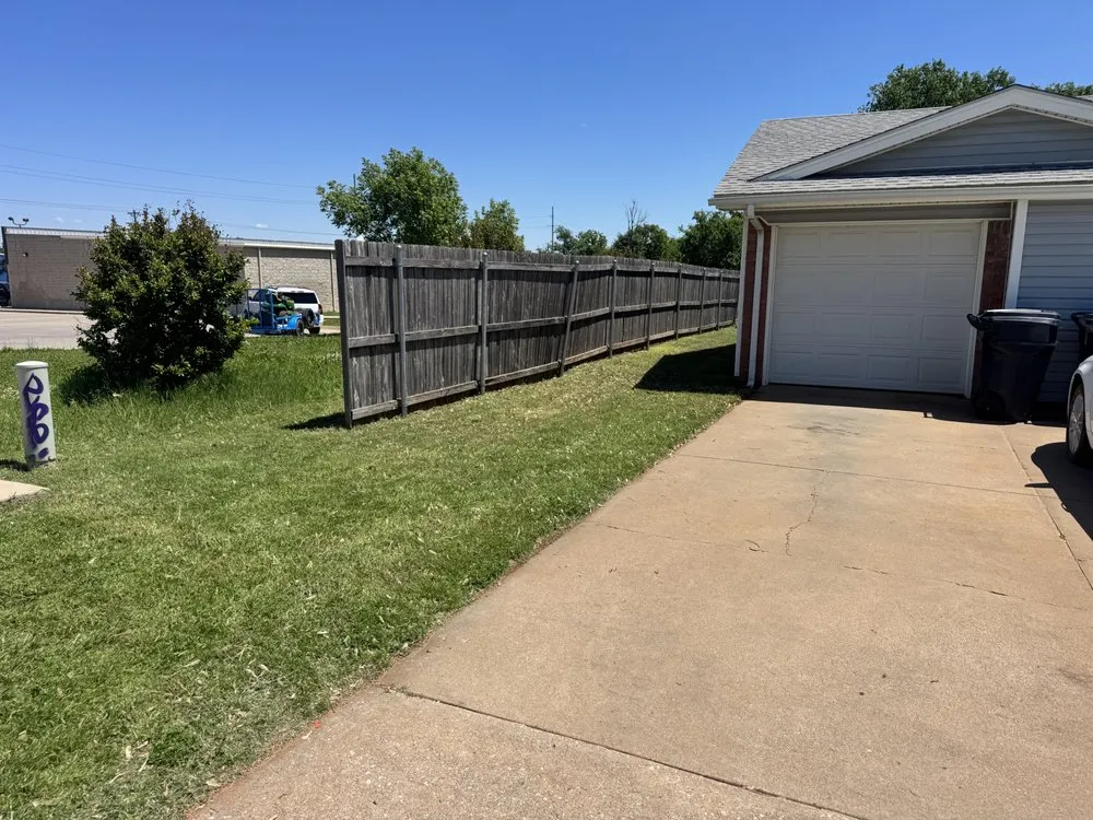 Custom yard cleanup service in Oklahoma City, OK by Gossett Lawns & More