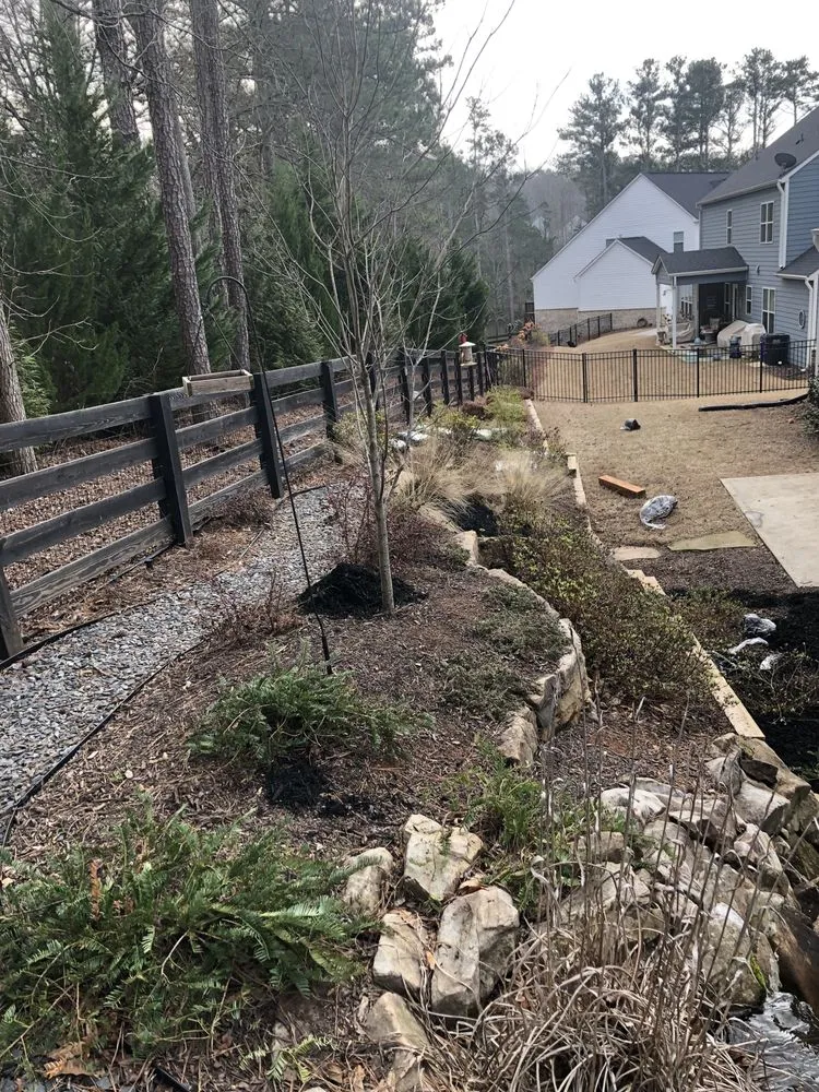 Reliable garden landscaping in Kennesaw, GA by Gossett's Lawn Care