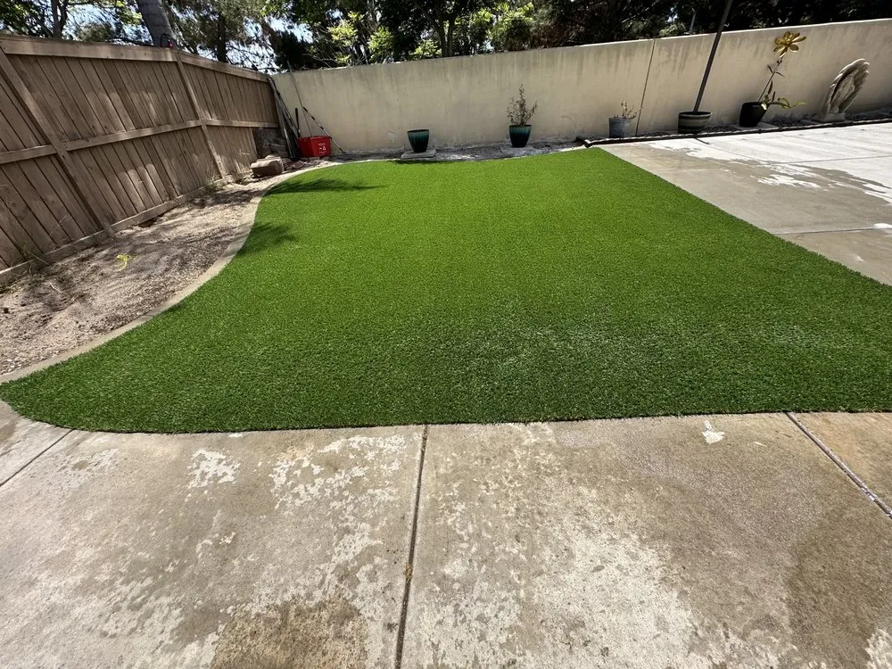 Local landscape installation near you in Oceanside, CA by GoTurf Direct