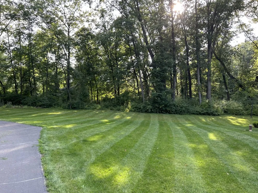 Custom landscape design near you in New Lenox, IL by Gougar Crossing Lawn Maintenance