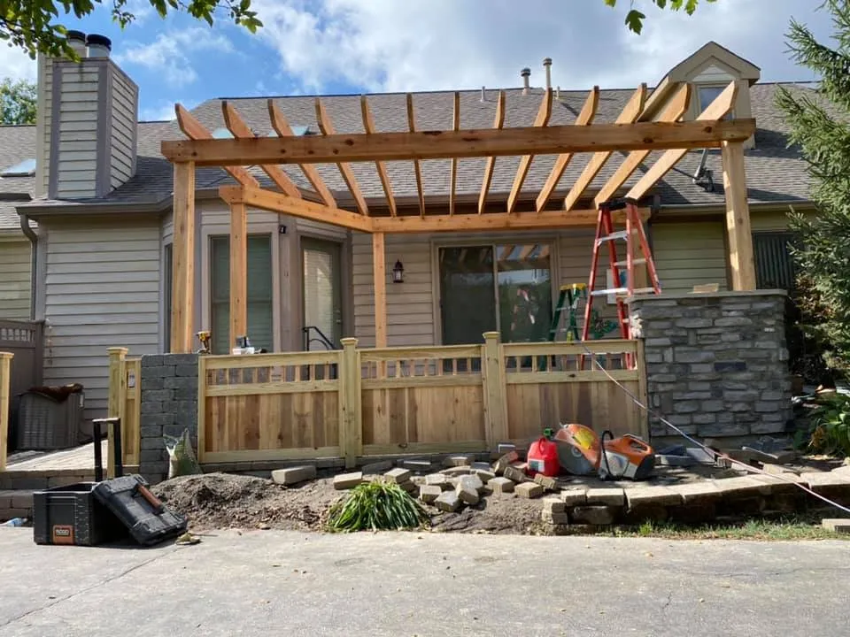 Expert garden landscaping in Centerburg, OH - Goulter Construction