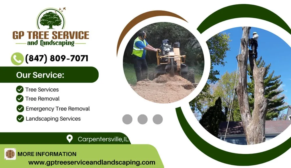 Affordable landscape installation for outdoor upgrades across Carpentersville, IL - GP Tree Service and Landscaping