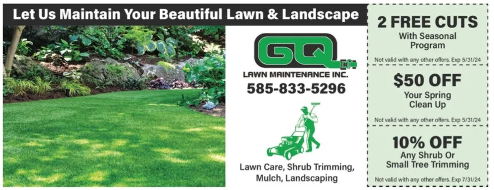 Local yard cleanup service in Fairport, NY - GQ Lawn Maintenance