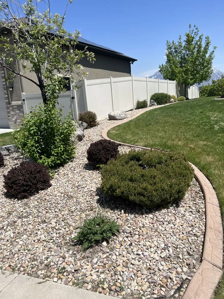 Professional lawn mowing service for year-round maintenance in Salt Lake City, UT by GR Concrete And Landscaping